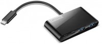 Select USB Type-C 4-Port Hub schwarz