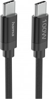 Ladekabel Fabric (3m) USB-C>USB-C schwarz