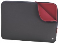 Laptop-Sleeve Neoprene 13,3" grau/rot
