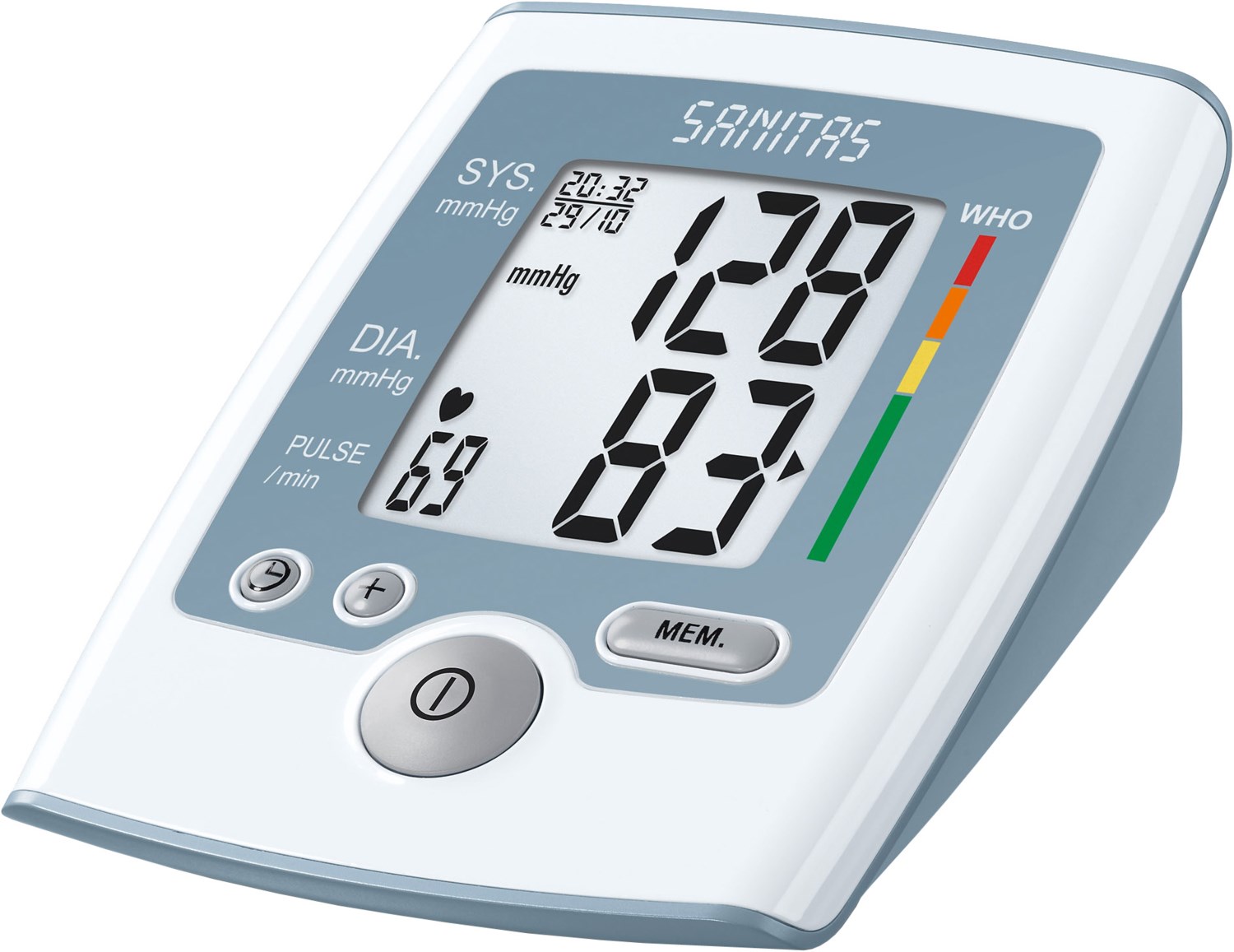 SANITAS SBM 30 Blutdruckmessgerät weiß EURONICS
