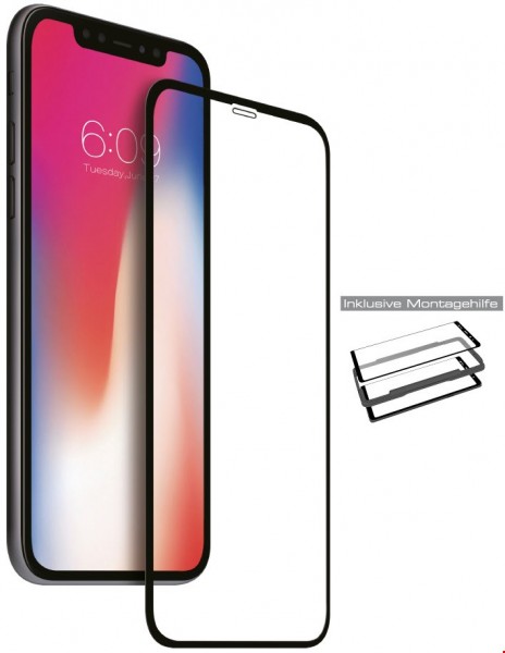 NevoGlass 3D Displayschutz für iPhone 16 Pro transparent
