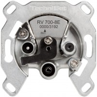 TECHNIPRO RV 700-8E Einkabel-Antennensteckdose silber