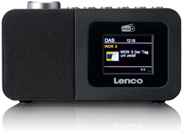 CR-625BK Uhrenradio schwarz