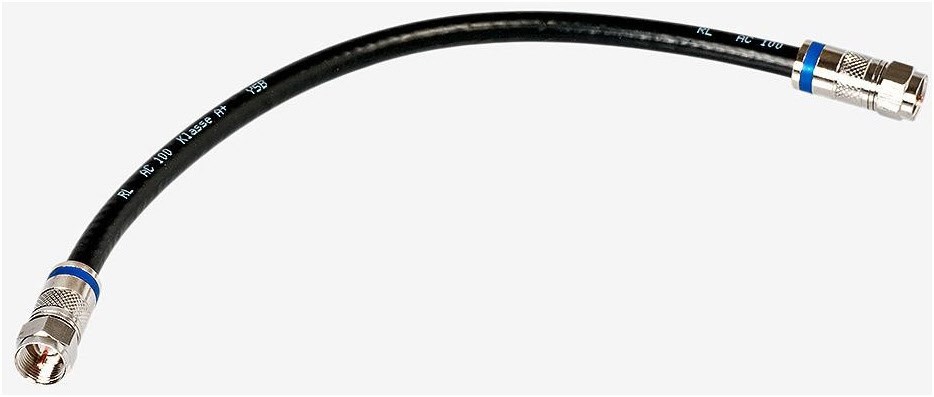 OVZ 925 F-Verbindungskabel (0,25m) schwarz