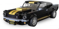 CaDA Shelby GT 350 H 1:24 Bricks schwarz