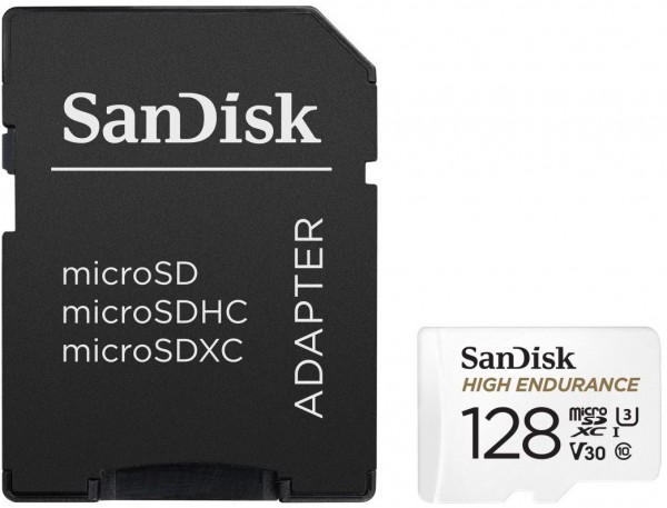 microSDXC High Endurance (128GB) Speicherkarte inkl. Adapter