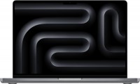MacBook Pro 14" M3, Nov. 2023 (MTL83D/A) space grau, 8 GB RAM, 1000 GB SSD, Apple M3, MacOS Betriebssystem, 3024 x 1964 Auflösung