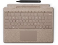 Surface Pro Keyboard mit Slim Pen 2 graubeige