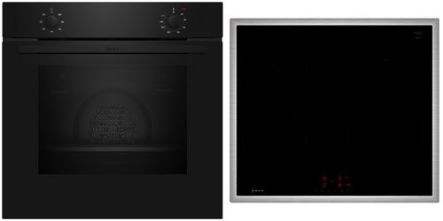 BX16IB Herdset mit Induktionskochfeld B1DCA0AK0 + T46SBE1L0 schwarz