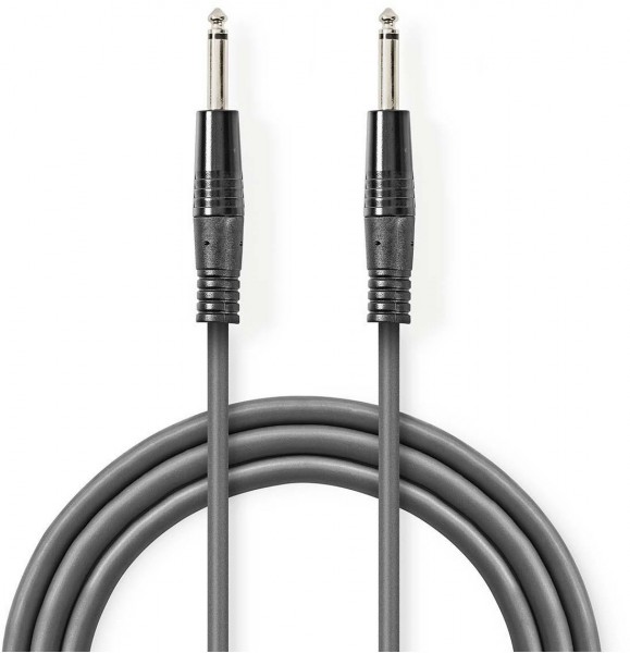 COTH23020GY30 6,35mm-Kabel (3m) 6,35-mm-Stecker>6,35-mm-Stecker grau