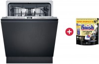 SN63EVEUCE Vollintegrierbarer 60 cm Geschirrspüler + Dein Geschenk: Finish Ultimate Plus Tabs 105 St.