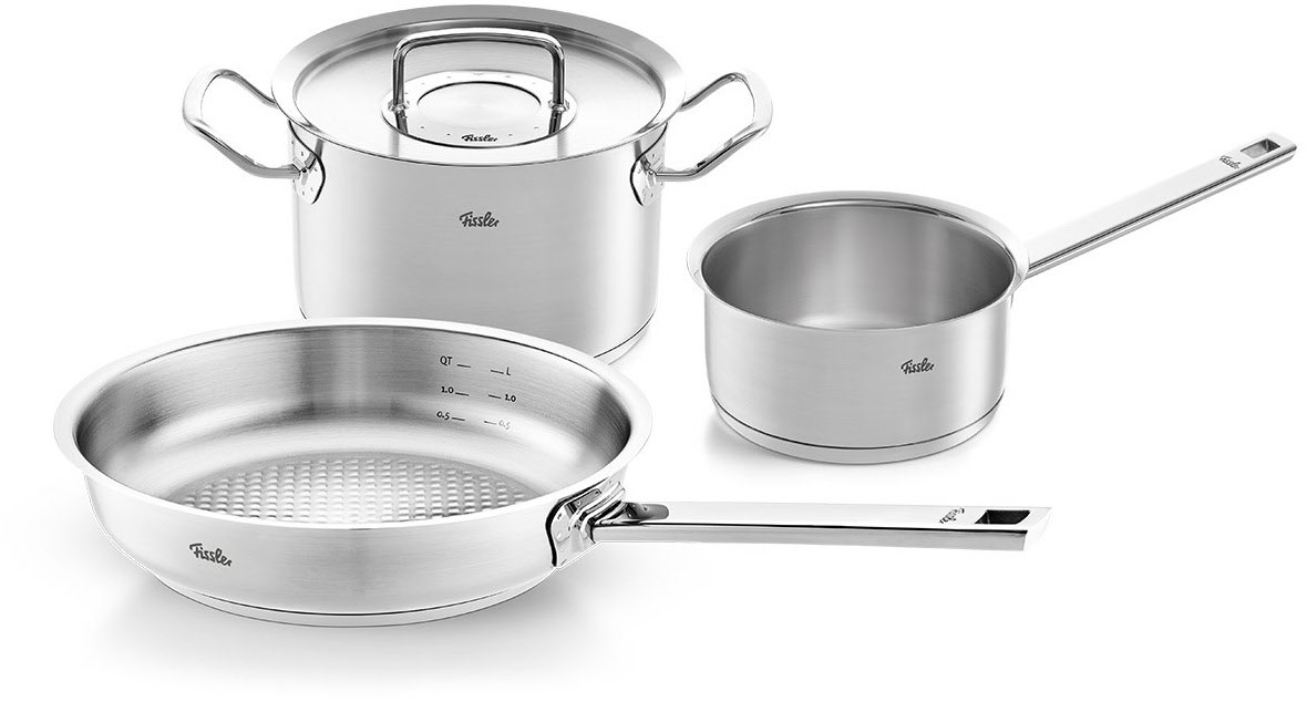 Fissler Original-Profi Collection Topf- und Pfannenset 3-teilig