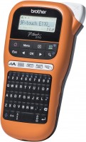 P-Touch E110VP Etikettendrucker orange/schwarz