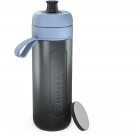 Wasserfilterflasche Active (0,6l) Trinkflasche mit Wasserfilter dunkelblau