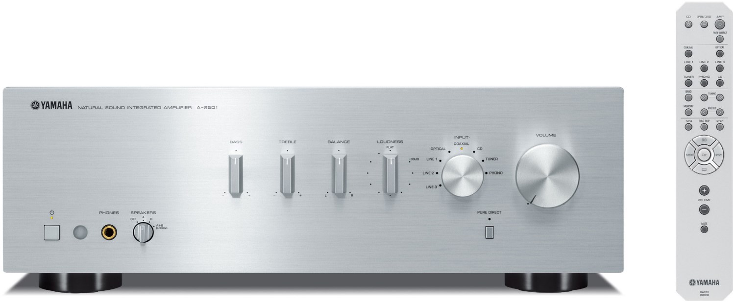 Image of A-S 501 Vollverstärker Stereo silber
