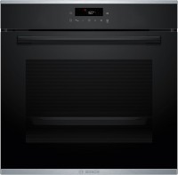 HBA271BB3 Einbaubackofen schwarz, schnelles Vorheizen, pyrolytische Selbstreinigung, 59,4 cm breit, A+, Serie 4