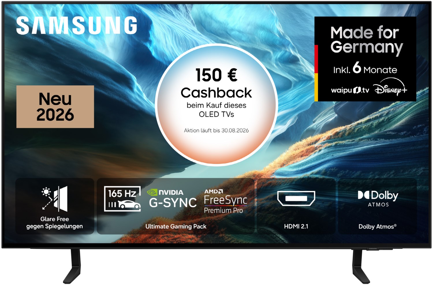 GQ42S93HAE 105 cm (42") OLED Vision AI Smart TV graphitschwarz, 4K Ultra HD, Sprachsteuerung