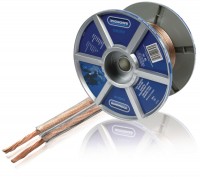 LC1154 Rolle 2x 1.50 mm² (100m) Lautsprecherkabel transparent