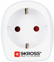 Europe > Australia/China Reisestecker weiß