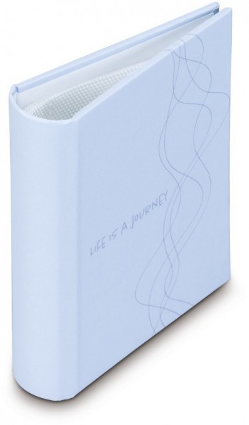 Einsteck-Album Life für 20 Bilder bis 5,4x8,6cm blau