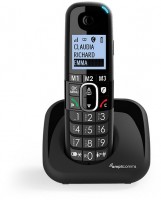 BigTel 1500 schnurloses Seniorentelefon schwarz