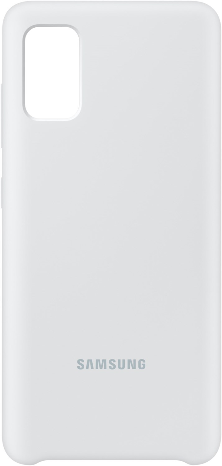 Silicone Cover für Galaxy A41 weiß