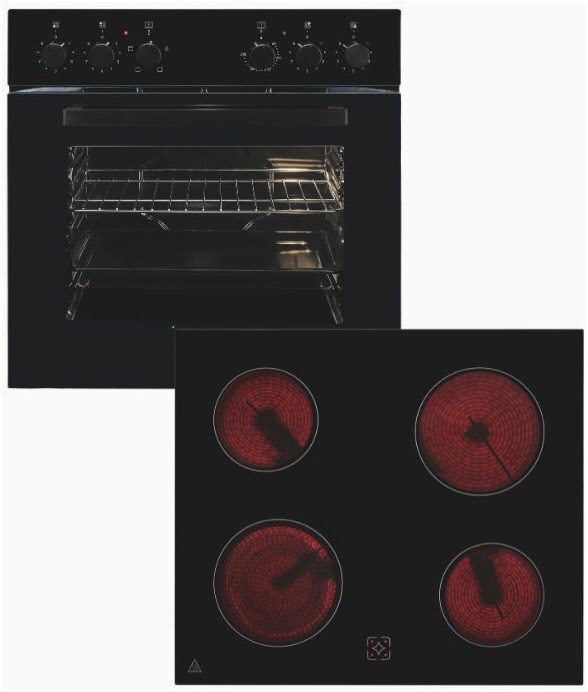 EHE246-020-Set Herdset schwarz