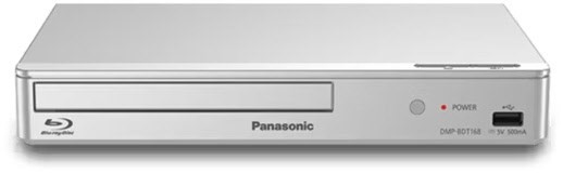 DMP-BDT168AG 3D Blu-ray Disc-Player silber