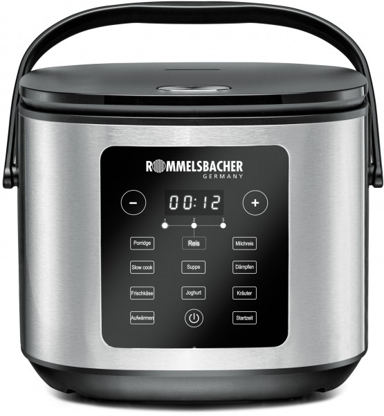 MRK 950 Reiskocher edelstahl/schwarz