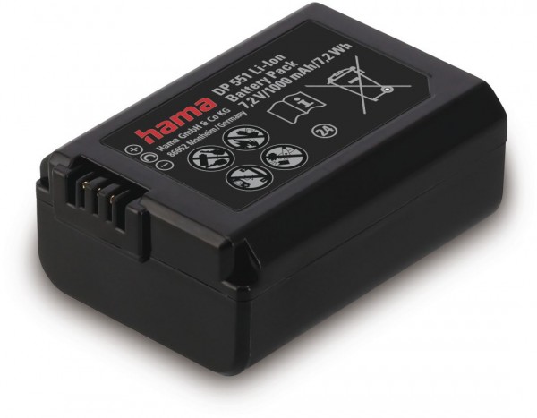 DP 551 Akku für Sony NP-FW50 schwarz