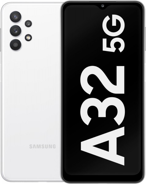 Samsung Galaxy A32 5G (128GB) Smartphone awesome white | EURONICS