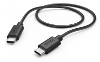 Lade-/Datenkabel (0,75m) USB-C>USB-C schwarz