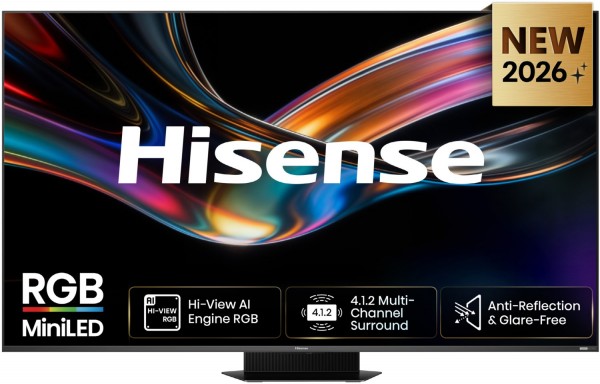 75UR9DS 189 cm (75") RGB MiniLED-TV anthrazit, 4K Ultra HD, Smart-TV, DVB-T2/DVB-C/DVB-S2, Sprachsteuerung