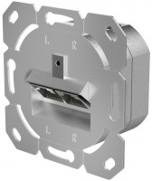Netzwerkdose CAT-6a 10 Gbit/s Unterputz weiss
