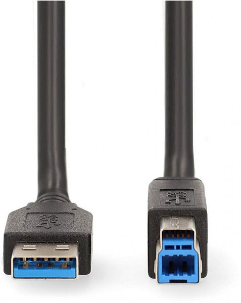 CCGB61100BK20 USB 3.2 Kabel (2m) USB Stecker > USB-B Stecker schwarz