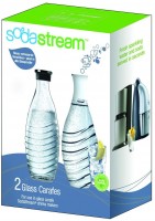 Glaskaraffe Duopack Wasser Zu-/Aufbereiter-Zubehör