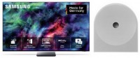 GMR65R95HAT 163 cm (65") Micro RGB Vision AI Smart TV schwarz inkl. Music Studio 5 HW-LS51H Wireless Lautsprecher weiß