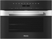 H 7244 BP Kompakt-Backofen edelstahl/cleansteel, 49 l, schnelles Vorheizen, pyrolytische Selbstreinigung, 59,5 cm breit, A+