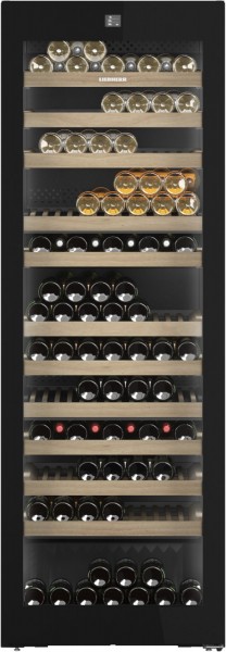 WPgbi 7473-20 Weintemperierschrank black steel