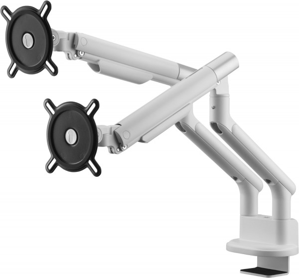 DM 7220 360° Dual-Monitorhalterung weiß