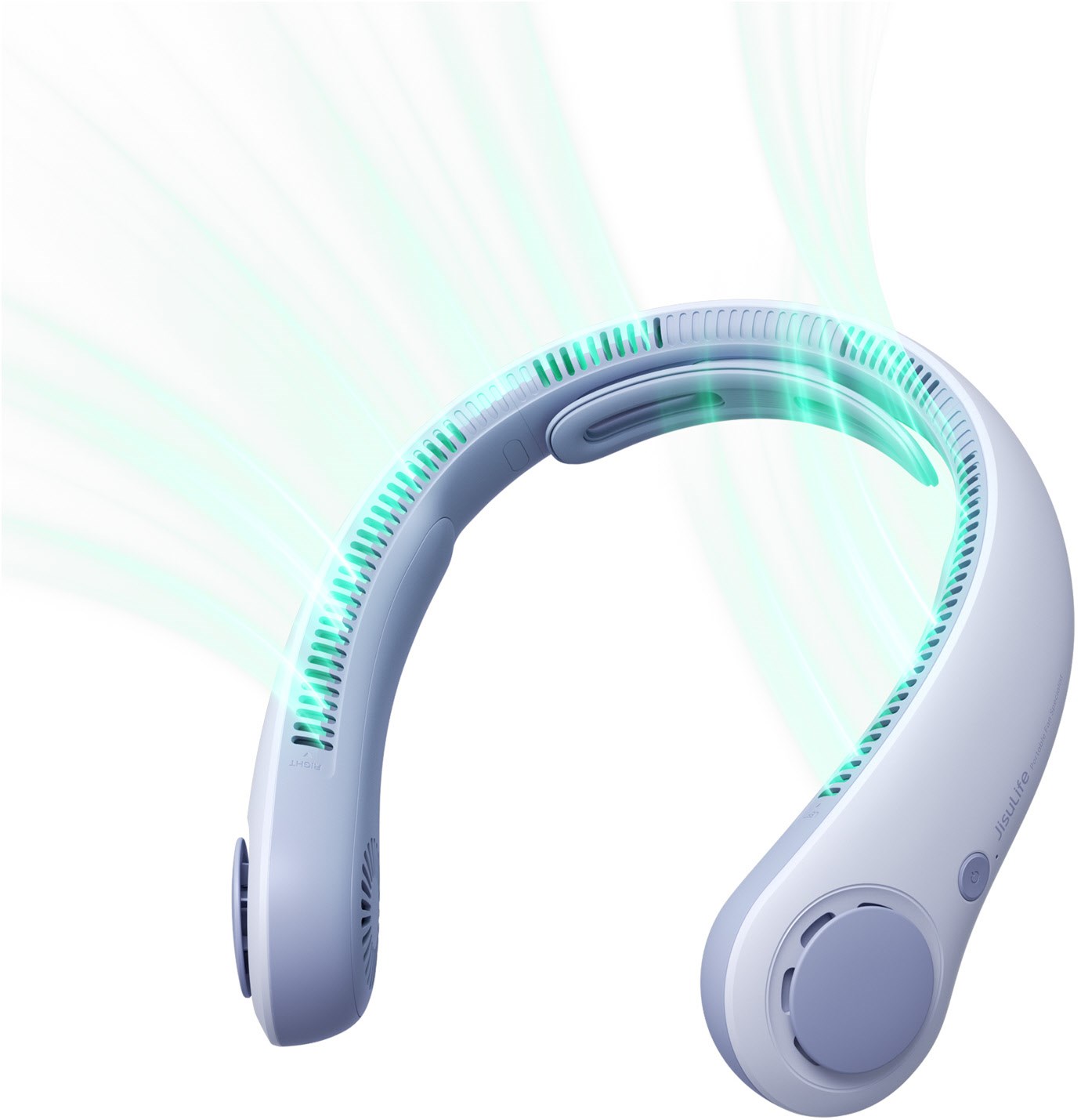 Neck Fan 4 Miniventilator hellblau