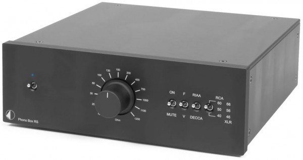 Phono Box RS Phono-Vorverstärker schwarz