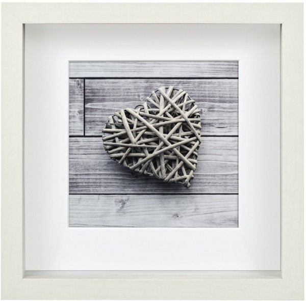 Porträtrahmen Scala 23x23cm weiß