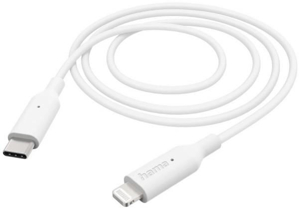 Ladekabel USB-C>Lightning (1m) weiß