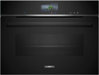 CS736G1B1 Elektro-Backofen mit Dampfgarer schwarz, 47 l, Pizza-Stufe, schnelles Vorheizen, Hefeteig-Gärstufe, WLAN, Rückwand katalytisch beschichtet