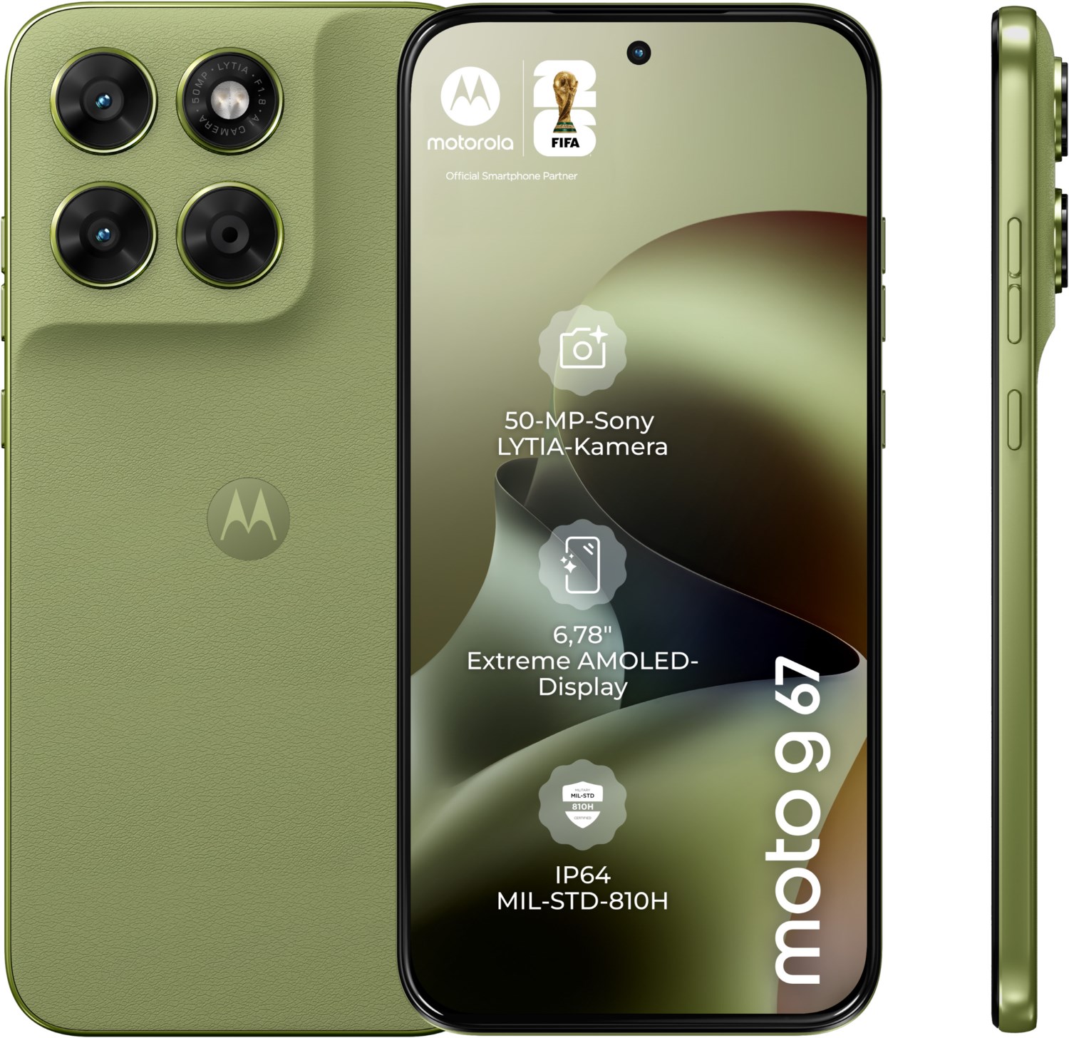 moto g67 (256GB) Smartphone PANTONE nile