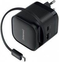 W65ACIC GaN Schnellladegerät (65W) USB/Dual USB-C schwarz
