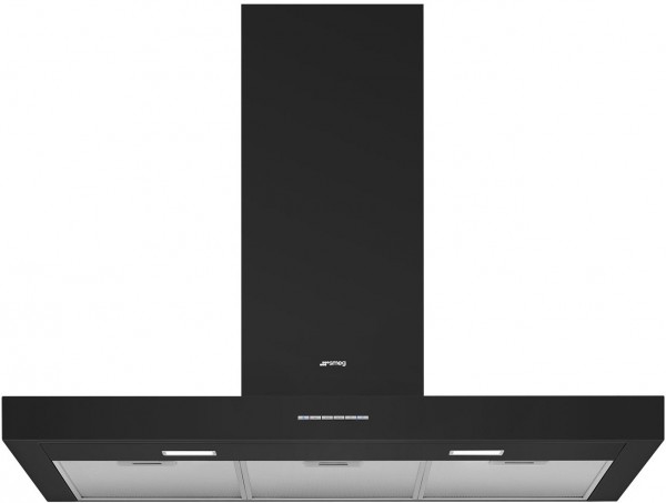 KBT900NE Wand-Dekor-Dunstabzugshaube schwarz