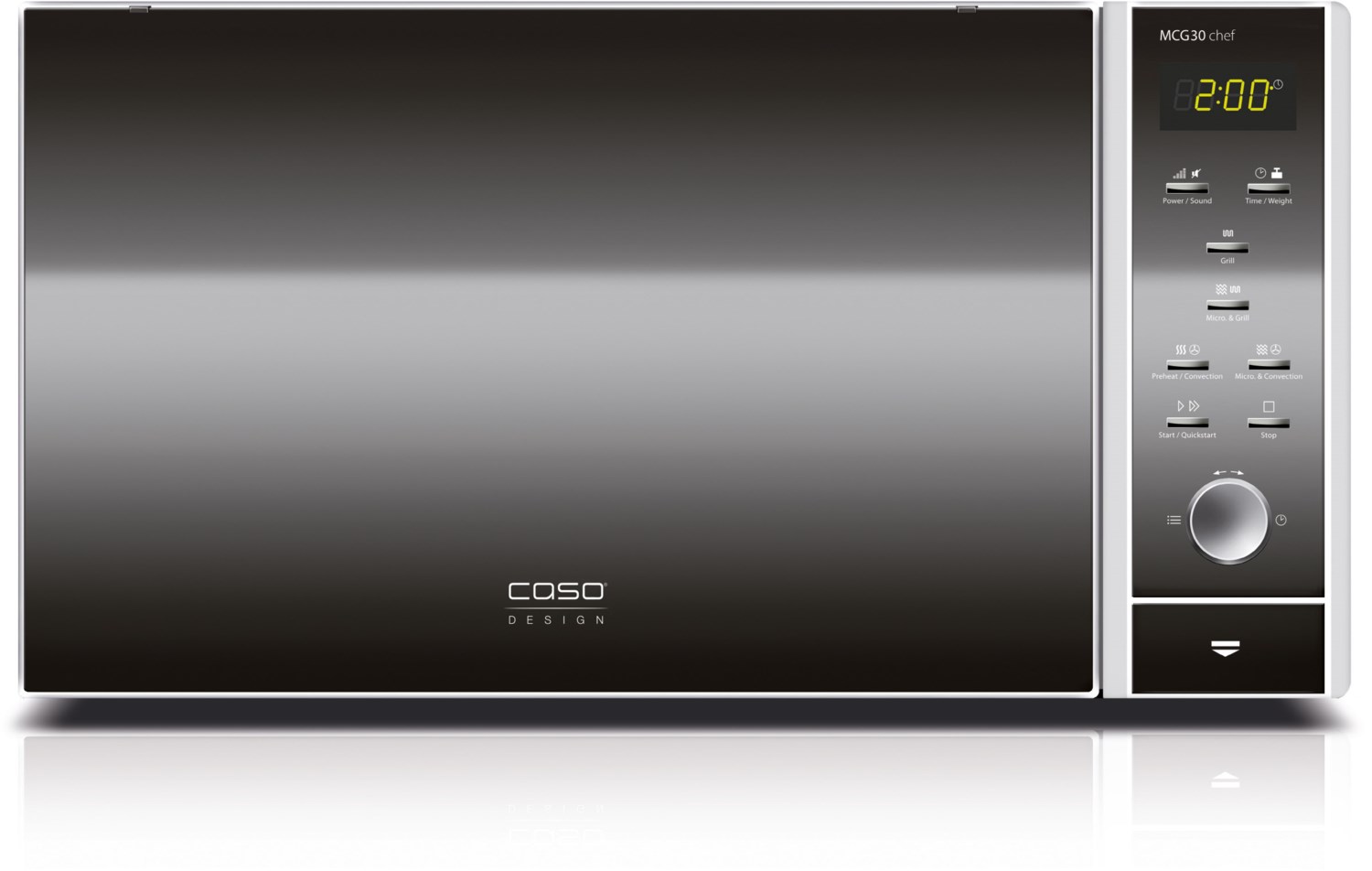 Image of MCG 30 chef Stand-Kombi-Mikrowelle edelstahl