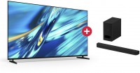 BRAVIA 3 II K-55XR35M2 139 cm (55") LCD-TV mit LED-Technik schwarz + Dein Geschenk: Sony HT-B600 Soundbar + Subwoofer schwarz